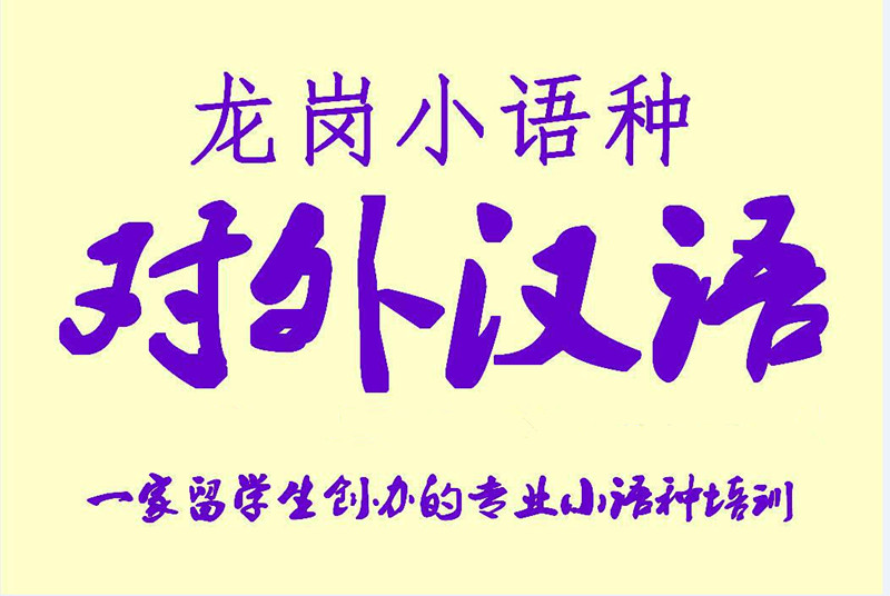 深圳外国人学中文汉语英语韩语日语教中文选品质前思